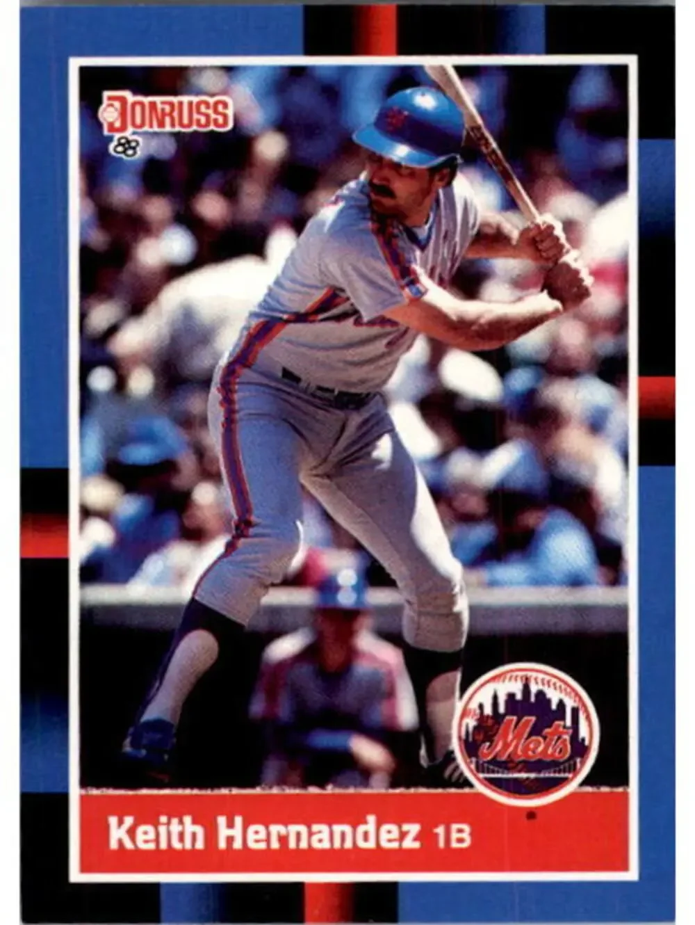 1988 Keith Hernandez Donruss Baseball Card #316
